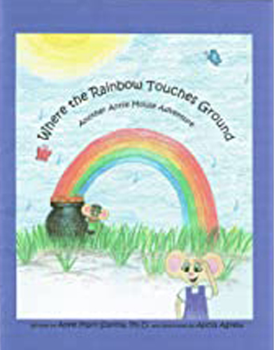 Children’s Book.
                Fourth in the series.
                Where the Rainbow Touches Ground. Copywrite 2010. Soft cover.
                ISBN 978-0-9793379-4-9.
